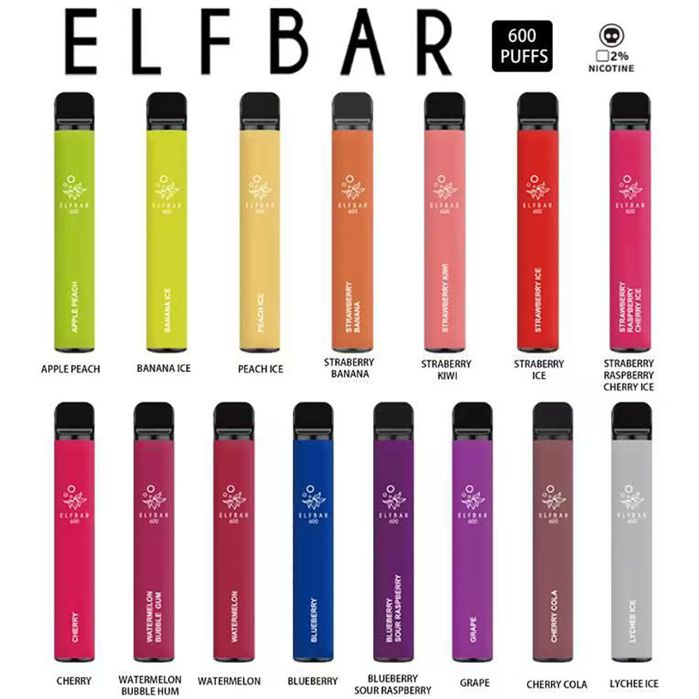 ELFBAR 600口 一次性電子煙(多種口味) 1 ELFBAR 600口 一次性電子煙(多種口味)