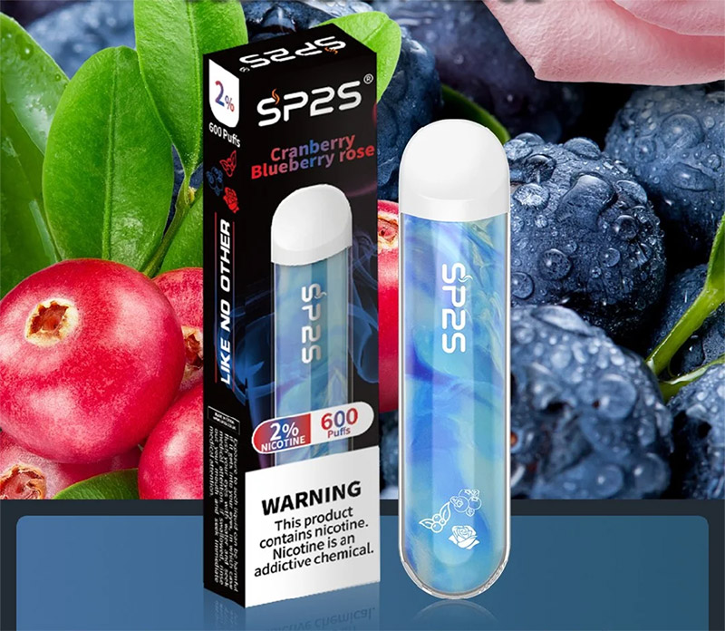SP2S 霧化棒 一次性電子煙 (可吸600口)(多口味) 2% SP2S電子煙 VAPE